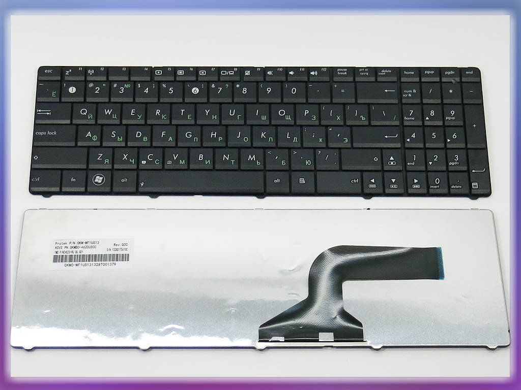 Клавиатура для ASUS A52Ju, A52Jv, A52N, A72, A72D, A72Dr, A72Dy, A72F, A72J, 72Jr (RU black), Черный
Клавиатура для ASUS A52Ju, A52Jv, A52N, A72, A72D, A72Dr, A72Dy, A72F, A72J, 72Jr (RU black), Черный