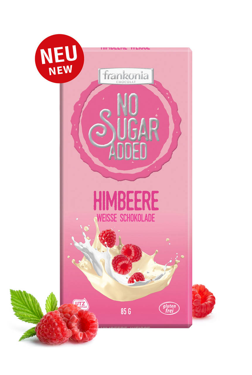Белый шоколад без глютена и без сахара с кусочками малины Himbeere Weisse Schokolade Frankonia 85 г
Белый шоколад без глютена и без сахара с кусочками малины Himbeere Weisse Schokolade Frankonia 85 г