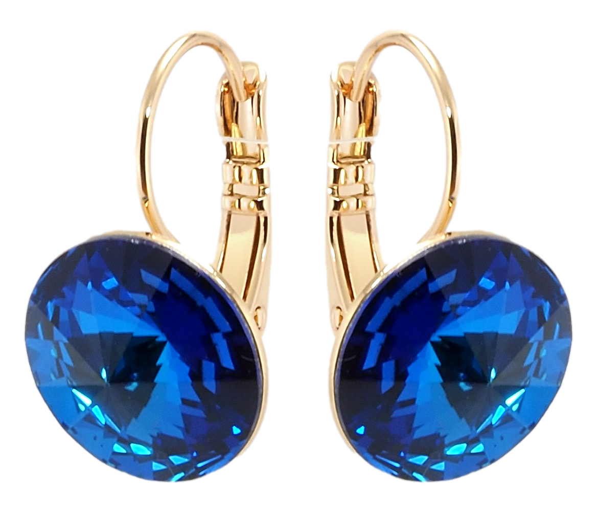 Серьги Xuping Позолота 18K с кр-ми Swarovski французский замок "Кристаллы Capri Blue на дужке, ø 14мм"
Серьги Xuping Позолота 18K с кр-ми Swarovski французский замок "Кристаллы Capri Blue на дужке, ø 14мм"