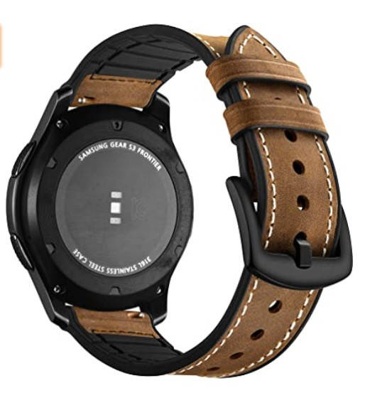 Ремешок BeWatch 22мм Силикон + Кожа для Amazfit Stratos | Pace | GTR 47mm Темно Коричневый (1230103)
Ремешок BeWatch 22мм Силикон + Кожа для Amazfit Stratos | Pace | GTR 47mm Темно Коричневый (1230103)