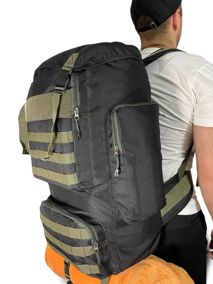 НАДЕЖНЫЙ Рюкзак 70 литров CORDURA 1000D Черный Армейский, Тактический, Военный, Штурмовой
НАДЕЖНЫЙ Рюкзак 70 литров CORDURA 1000D Черный Армейский, Тактический, Военный, Штурмовой