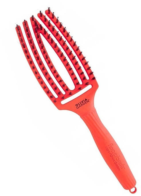 Щетка для укладки Olivia Garden Finger Brush Neon Orange изогнутая комбинированная щетина, Оранжевый
Щетка для укладки Olivia Garden Finger Brush Neon Orange изогнутая комбинированная щетина, Оранжевый