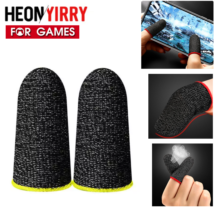 Игровые напальчники для игр на телефоне, смартфоне Heon-F1Y 1 пара Мобильные напальчники для сенсорных экранов, Желтый
Игровые напальчники для игр на телефоне, смартфоне Heon-F1Y 1 пара Мобильные напальчники для сенсорных экранов, Желтый