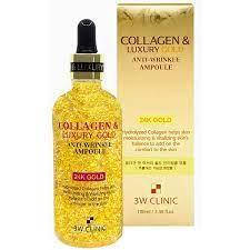 Антивозрастная сыворотка с коллагеном и золотом 3W Clinic Collagen & Luxury Gold Anti Wrinkle Ampoule 100 мл
Антивозрастная сыворотка с коллагеном и золотом 3W Clinic Collagen & Luxury Gold Anti Wrinkle Ampoule 100 мл