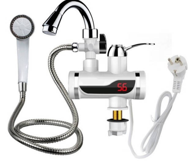 Мгновенный Проточный водонагреватель с Насадкой для душа INSTANT ELECTRIC HEATING WATER FAUCET I SHOWER. Акция
Мгновенный Проточный водонагреватель с Насадкой для душа INSTANT ELECTRIC HEATING WATER FAUCET I SHOWER. Акция