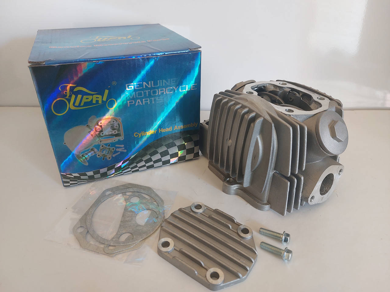 Головка цилиндра Viper Active, Viper Sport, Delta 110 в сборе (Вайпер Актив, Спорт, Дельта) "Lipai"
Головка цилиндра Viper Active, Viper Sport, Delta 110 в сборе (Вайпер Актив, Спорт, Дельта) "Lipai"