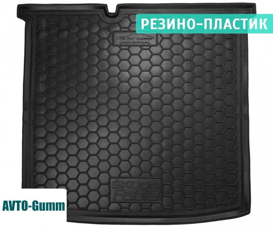 Коврик в багажник для Skoda Fabia III '15-, универсал, резино-пластиковый (AVTO-Gumm), Темно-серый
Коврик в багажник для Skoda Fabia III '15-, универсал, резино-пластиковый (AVTO-Gumm), Темно-серый