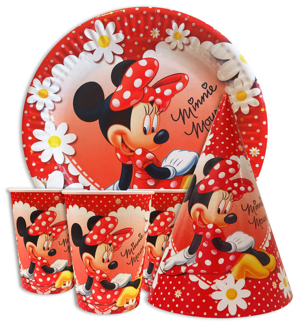 Набор для детского дня рождения " Минни Маус в ромашках " Тарелки -10 шт Стаканчики - 10 шт Колпачки - 10 шт
Набор для детского дня рождения " Минни Маус в ромашках " Тарелки -10 шт Стаканчики - 10 шт Колпачки - 10 шт