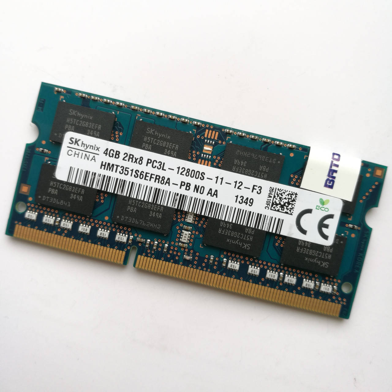 Оперативная память для ноутбука Hynix SODIMM DDR3L 4Gb 1600MHz 12800s CL11 (HMT351S6EFR8A-PB N0 AA) Б/У
Оперативная память для ноутбука Hynix SODIMM DDR3L 4Gb 1600MHz 12800s CL11 (HMT351S6EFR8A-PB N0 AA) Б/У