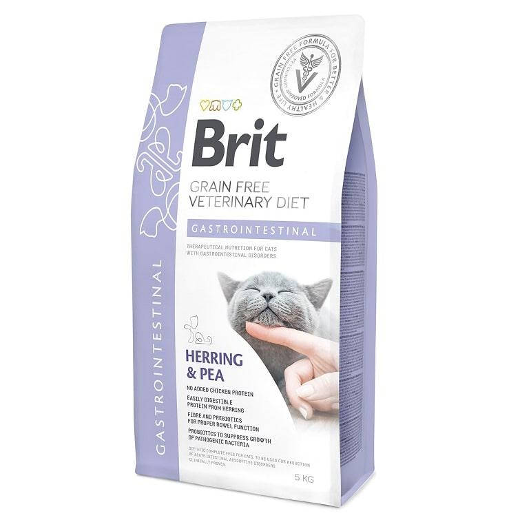 Brit Veterinary Diet Cat Grain free Gastrointestinal 2кг - беззерновая диета при гастроэнтерите
Brit Veterinary Diet Cat Grain free Gastrointestinal 2кг - беззерновая диета при гастроэнтерите