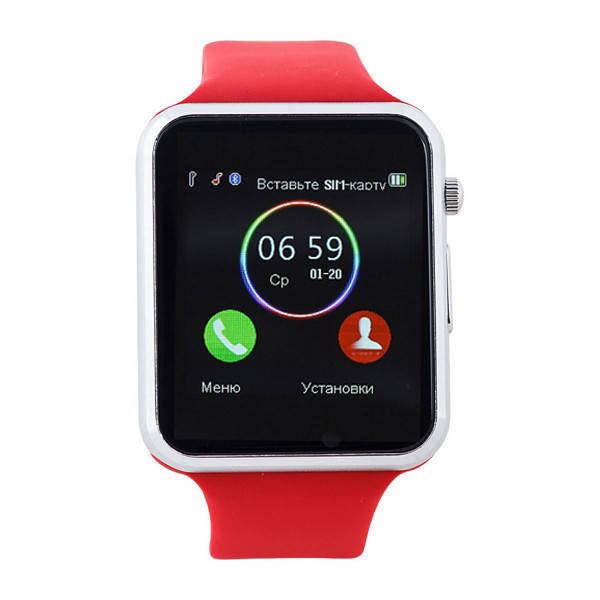 Смарт-часы Smart Watch A1 умные электронные со слотом под sim-карту + карту памяти micro-sd. IU-583 Цвет:
Смарт-часы Smart Watch A1 умные электронные со слотом под sim-карту + карту памяти micro-sd. IU-583 Цвет: