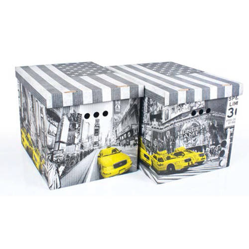 Набор картонных ящиков для хранения XL NY 2шт 1217.19
Набор картонных ящиков для хранения XL NY 2шт 1217.19