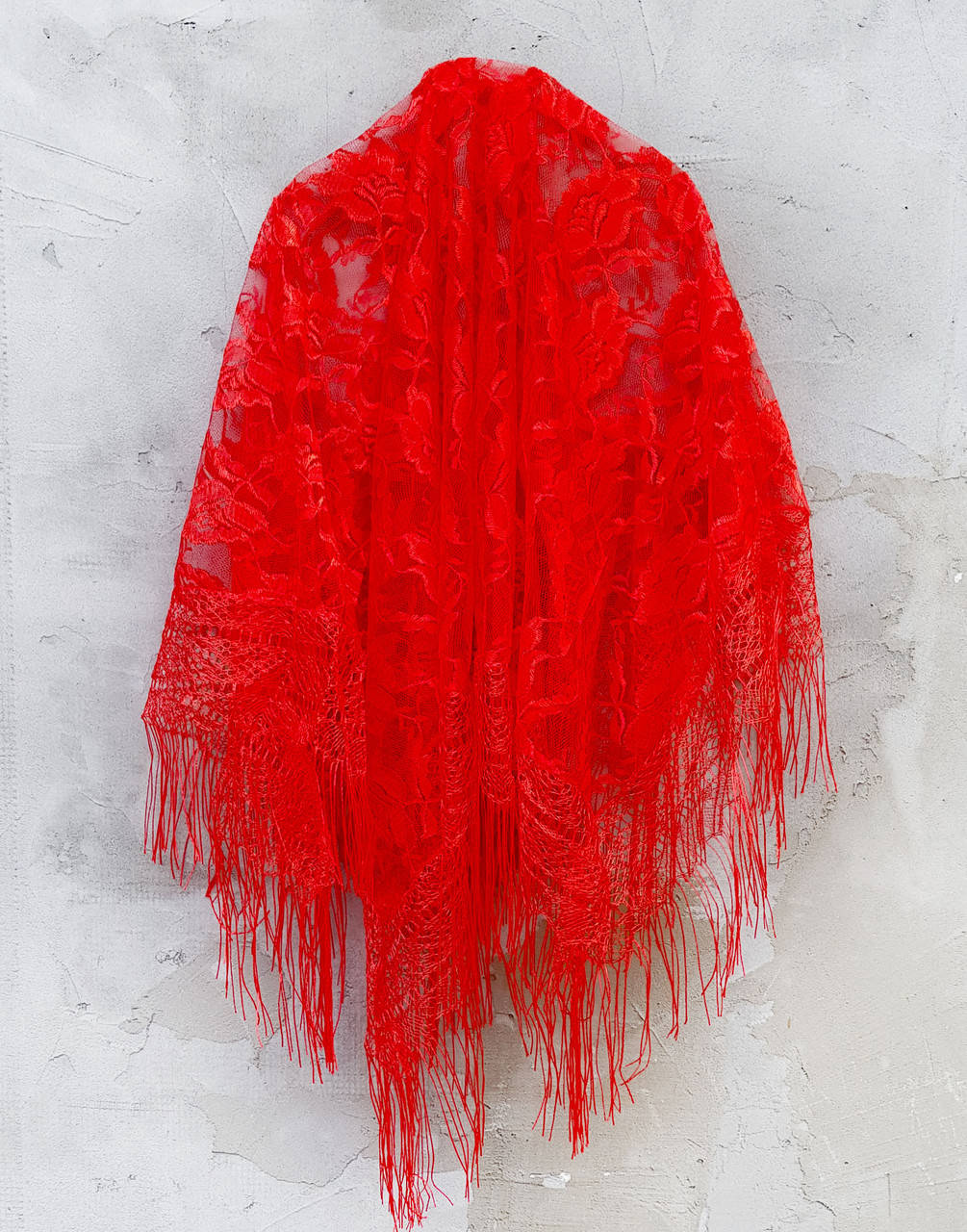 Платок женский тонкий ажурный гипюровый Праздник, Красный
Платок женский тонкий ажурный гипюровый Праздник, Красный