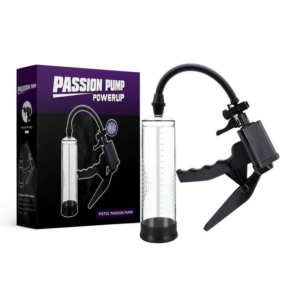 Вакуумная помпа для укрепления эрекции и увеличения члена Powerpump PRO 02 Clear Nomax, Черный
Вакуумная помпа для укрепления эрекции и увеличения члена Powerpump PRO 02 Clear Nomax, Черный