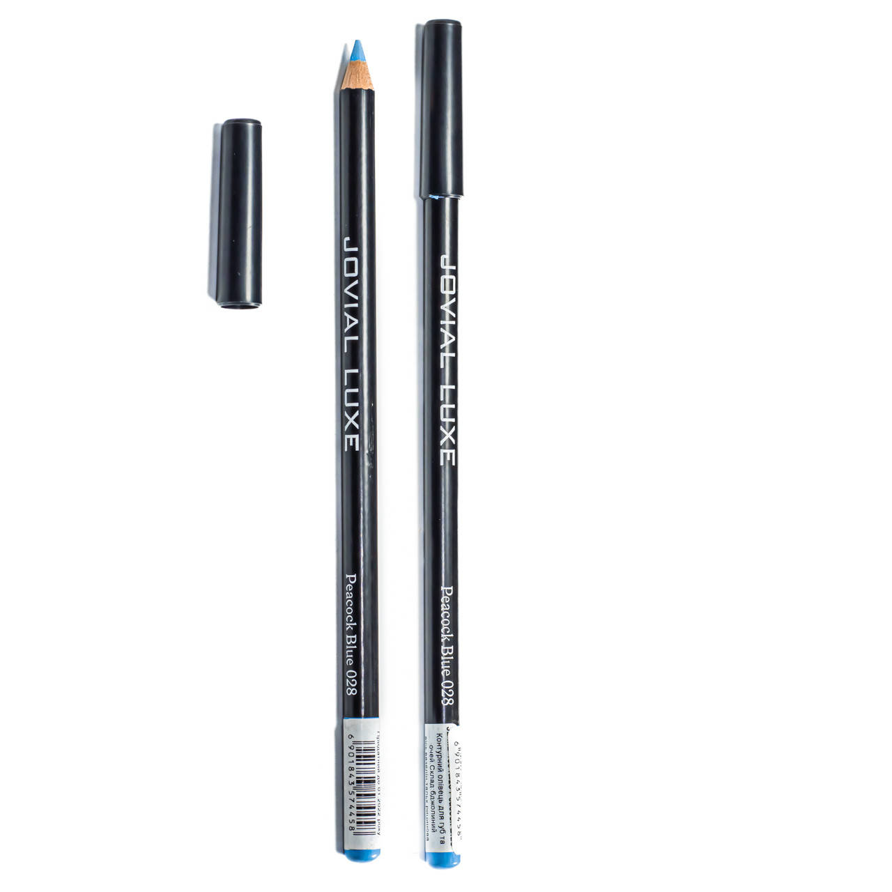 Карандаш для глаз Jovial Luxe косметический деревянный ML-185 № 28 Peacock blue Светло-голубой
Карандаш для глаз Jovial Luxe косметический деревянный ML-185 № 28 Peacock blue Светло-голубой
