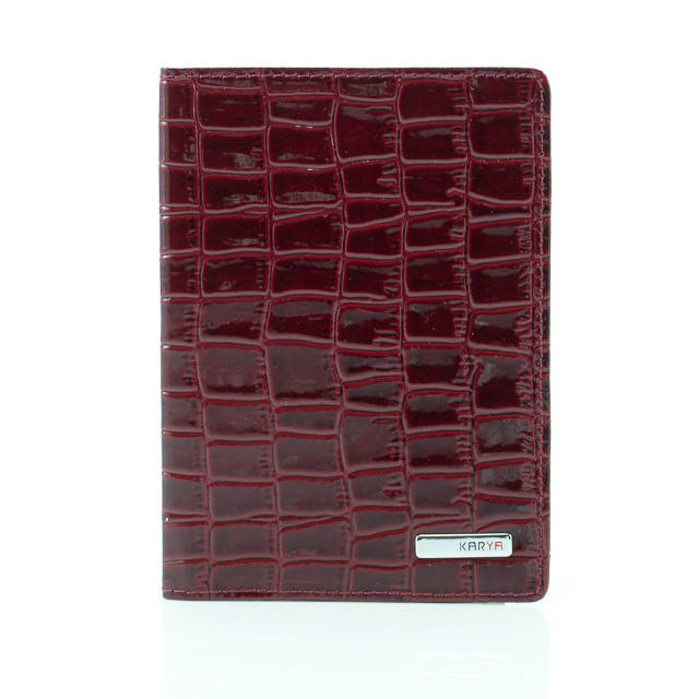 Кожаная обложка для паспорта Karya 092-08 (Турция), Бордовый
Кожаная обложка для паспорта Karya 092-08 (Турция), Бордовый