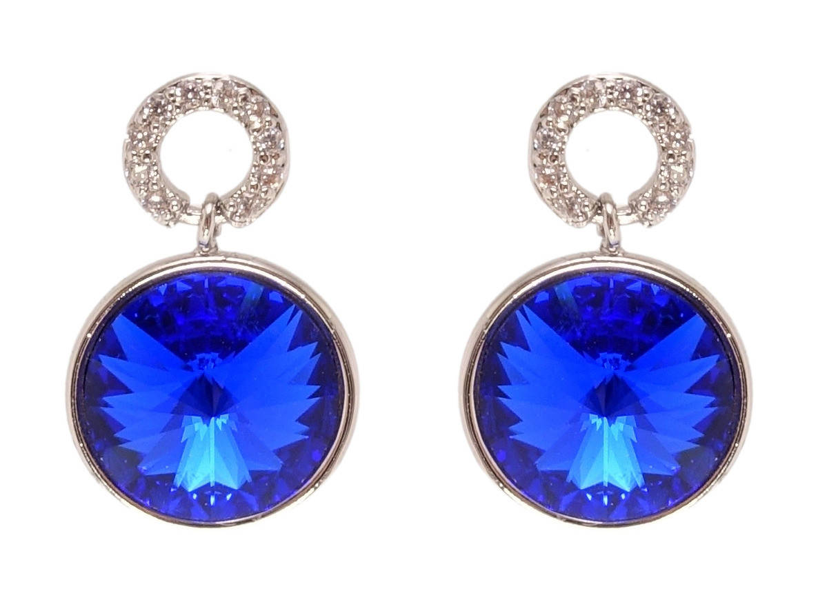 Серьги Xuping Родий с кр-ми Swarovski гвоздики (пусеты) "Кристалл Capri Blue на колечке циркония" ø 7мм и 12мм
Серьги Xuping Родий с кр-ми Swarovski гвоздики (пусеты) "Кристалл Capri Blue на колечке циркония" ø 7мм и 12мм