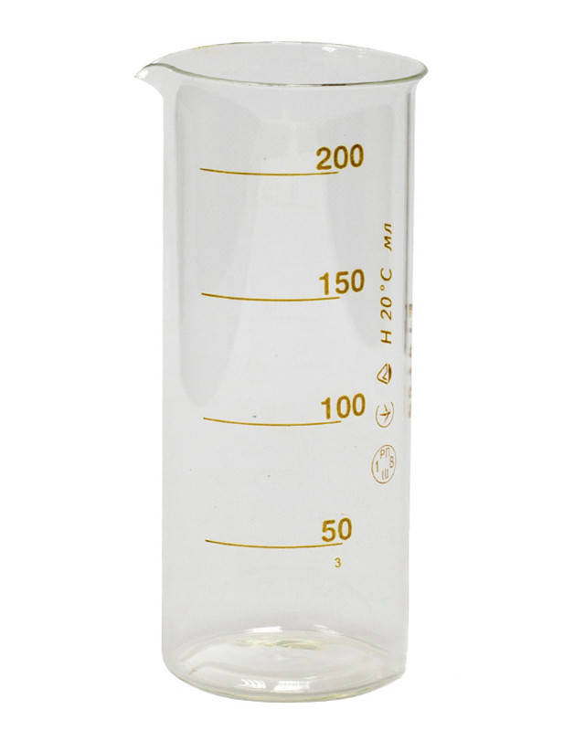 Мерный стакан 200 мл
Мерный стакан 200 мл