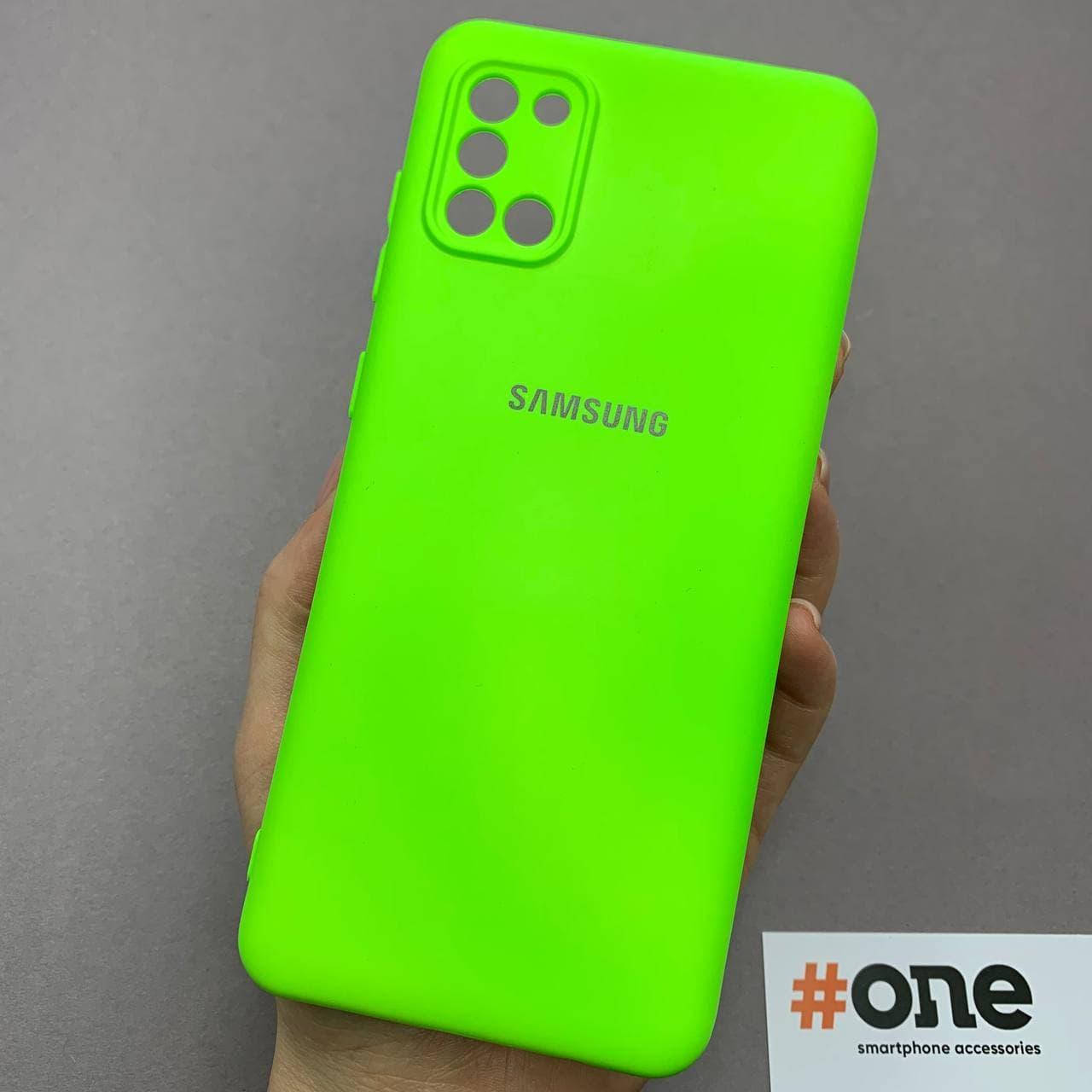 Чехол для Samsung Galaxy A31 с микрофиброй с защитой для камеры чехол на телефон самсунг а31 салатовый CMR
Чехол для Samsung Galaxy A31 с микрофиброй с защитой для камеры чехол на телефон самсунг а31 салатовый CMR