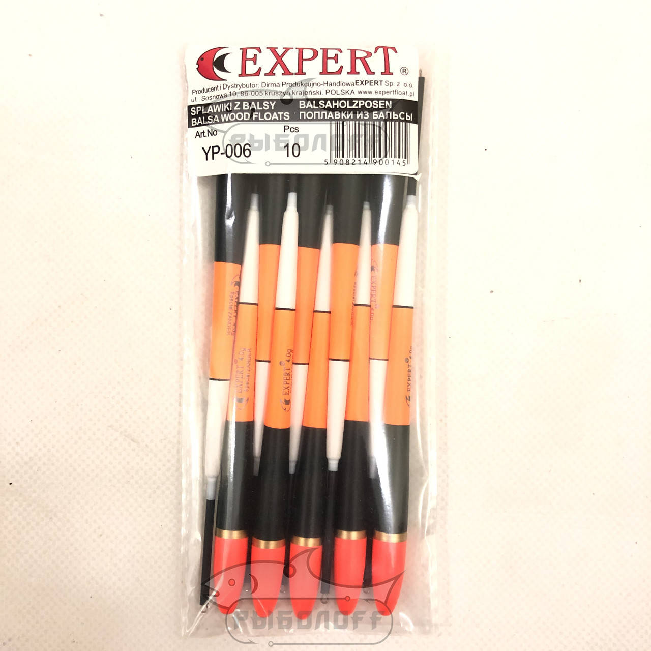 Поплавок Expert 4г бальза скользящий
Поплавок Expert 4г бальза скользящий