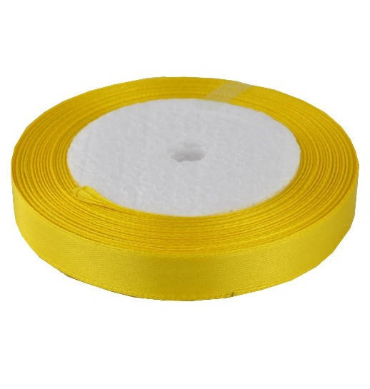 Лента атласная 1,2см светло-желтая рулон 23м ЛА12-20 
Лента атласная 1,2см светло-желтая рулон 23м ЛА12-20