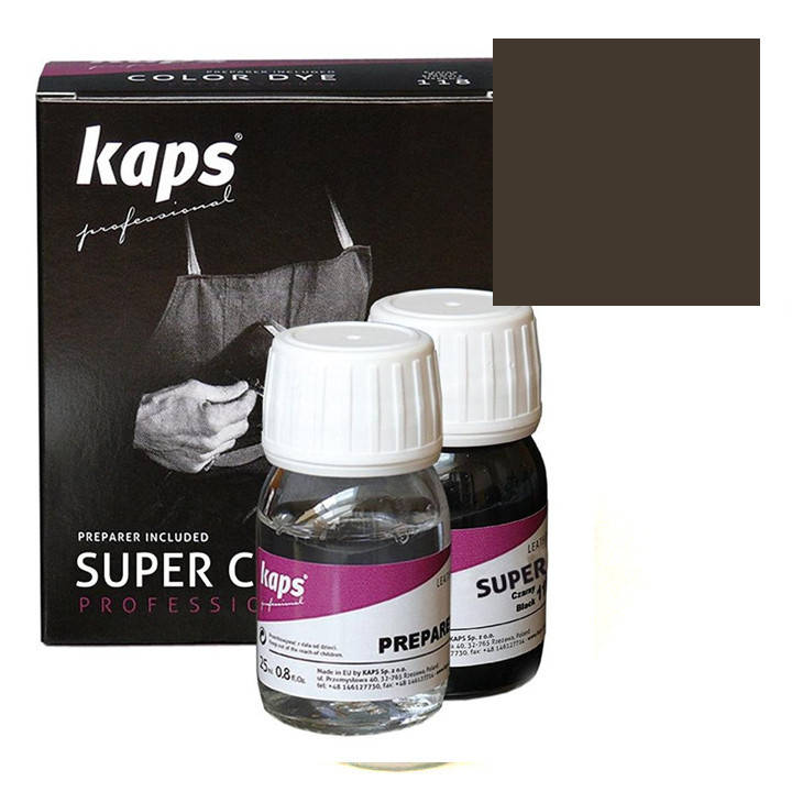 Краска для обуви + средство для подготовки к покраске Kaps Super Color + Preparer 25 ml 105 Pony
Краска для обуви + средство для подготовки к покраске Kaps Super Color + Preparer 25 ml 105 Pony