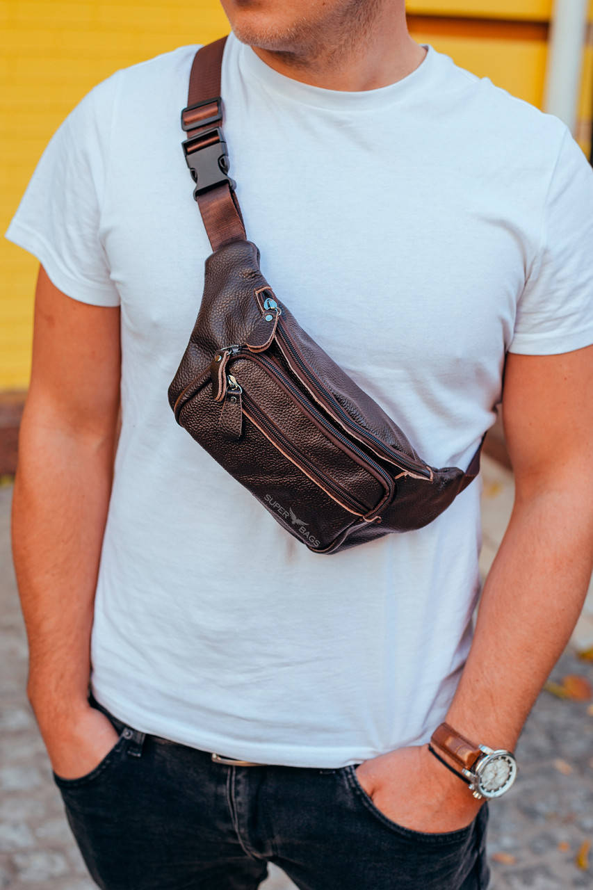 Мужская кожаная сумка на пояс ST Leather коричневая поясная барсетка из натуральной кожи, Коричневый
Мужская кожаная сумка на пояс ST Leather коричневая поясная барсетка из натуральной кожи, Коричневый