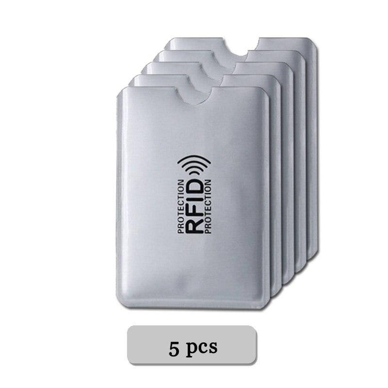 Визитница 5 штук RFID чехол для кредитных банковских карт с защитой от сканирования FR321 Серебристый, Серый
Визитница 5 штук RFID чехол для кредитных банковских карт с защитой от сканирования FR321 Серебристый, Серый