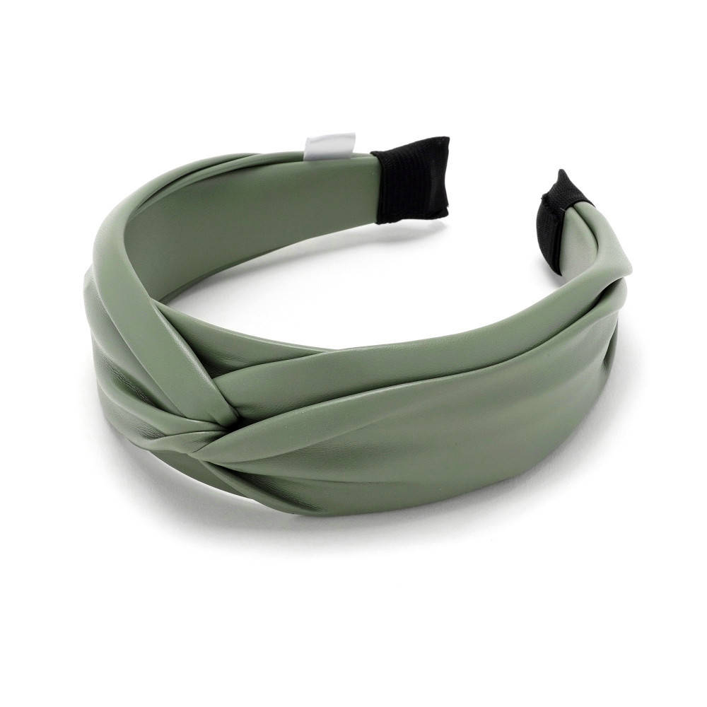 Обруч-чалма из эко кожи 1386414 
Обруч-чалма из эко кожи 1386414