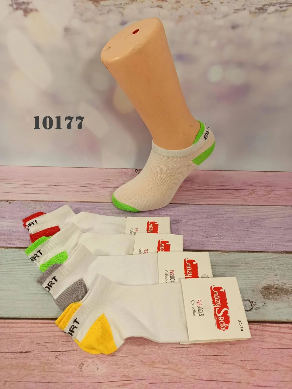 Носки белые короткие с комбинированной пяткой детские размер 30-34 Crazy Socks, Белый
Носки белые короткие с комбинированной пяткой детские размер 30-34 Crazy Socks, Белый