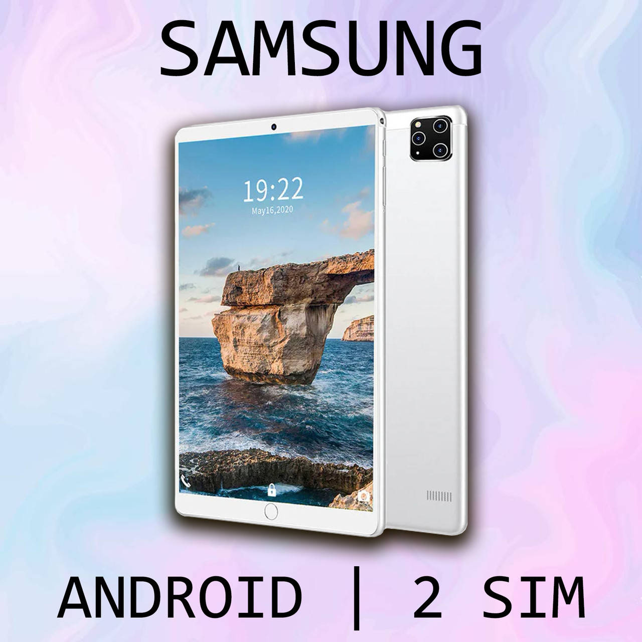 Мощный планшет Samsung i12 Tab на 2 sim, 3 камеры, 10 core, FullHD, Android 10, 10.1", IPS
Мощный планшет Samsung i12 Tab на 2 sim, 3 камеры, 10 core, FullHD, Android 10, 10.1", IPS