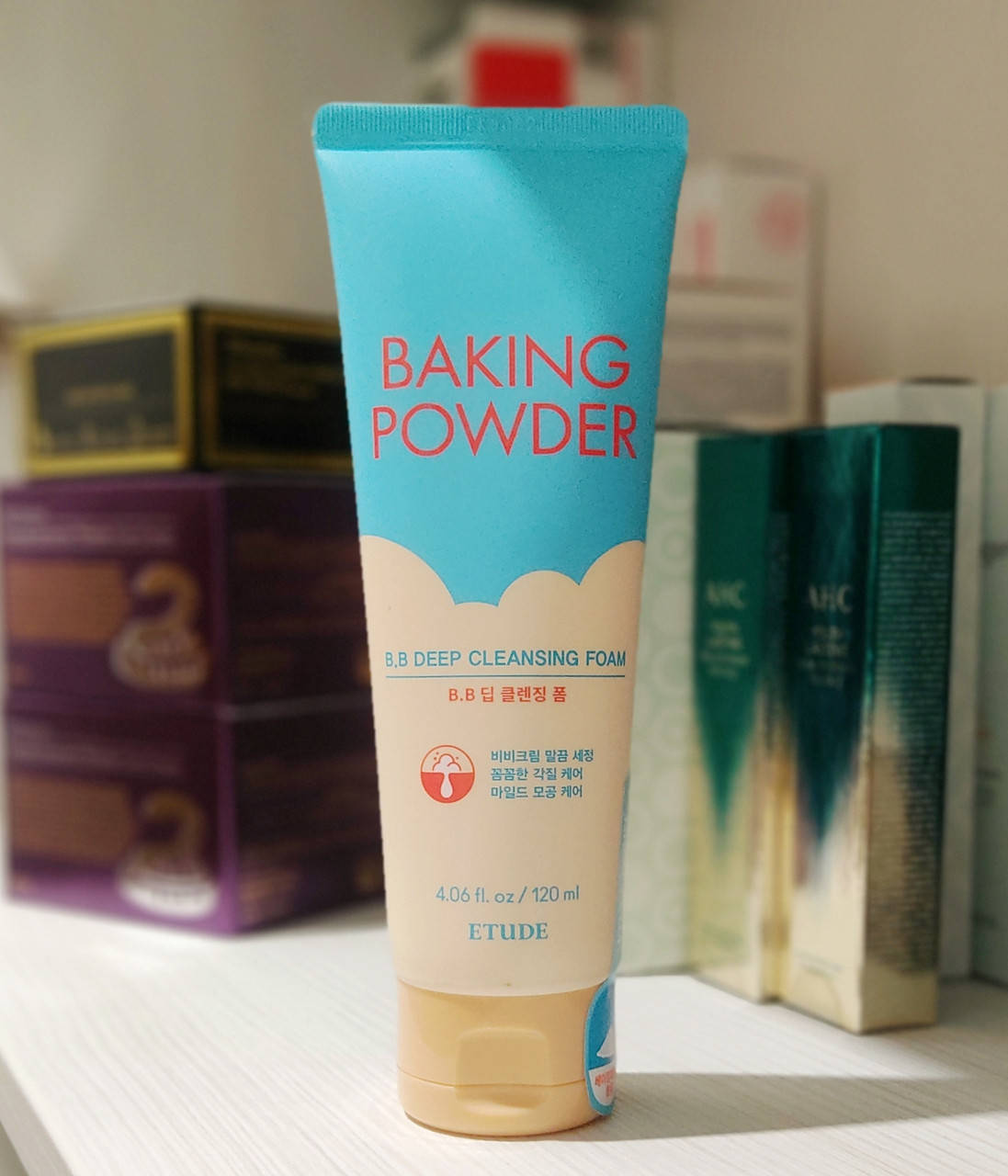 Пенка для умывания глубокоочищающая Etude House Baking Powder BB Deep cleansing Foam 120 мл
Пенка для умывания глубокоочищающая Etude House Baking Powder BB Deep cleansing Foam 120 мл