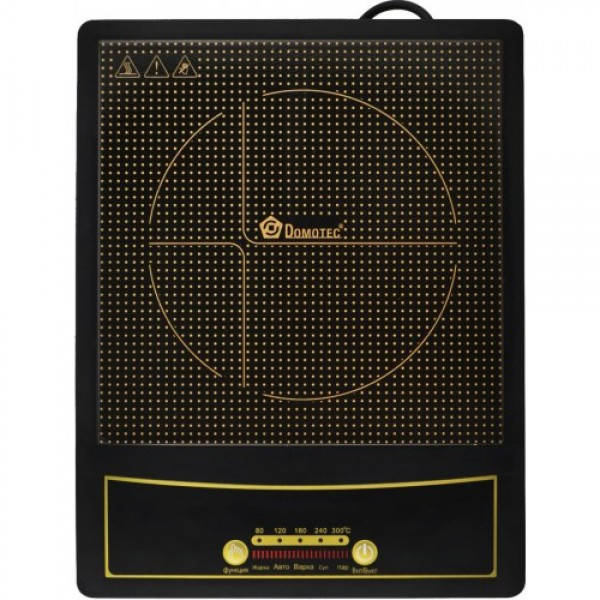 Плита одноконфорочная электрическая кухонная Domotec MS 5832 2000W настольная индукционная
Плита одноконфорочная электрическая кухонная Domotec MS 5832 2000W настольная индукционная