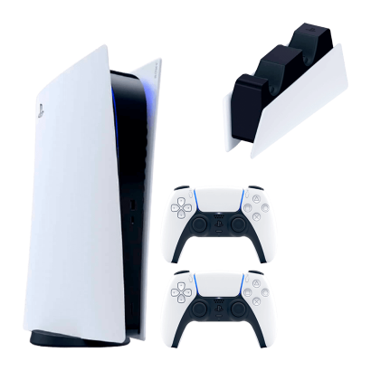 Набор Консоль Sony Playstation 5 Digital Edition White 825GB + DualSense White + Зарядное Устройство Sony
Набор Консоль Sony Playstation 5 Digital Edition White 825GB + DualSense White + Зарядное Устройство Sony