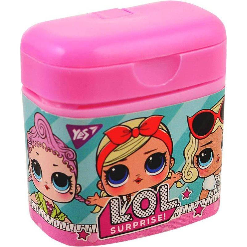 Точилка двойная с крышкой YES LOL Sweety 620441, Розовый
Точилка двойная с крышкой YES LOL Sweety 620441, Розовый