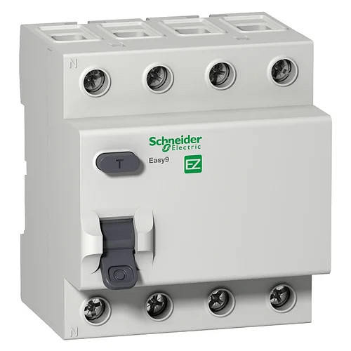 Дифференциальный выключатель EASY 9 (УЗО) 4П 25А 30мА AC (EZ9R34425) Шнайдер . Schneider.
Дифференциальный выключатель EASY 9 (УЗО) 4П 25А 30мА AC (EZ9R34425) Шнайдер . Schneider.