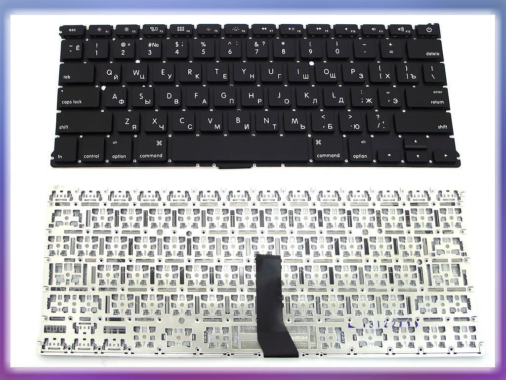 Клавиатура для APPLE A1369, A1466 Macbook Air (2011-2017), MC965, MC966, MC503, MC504 13.3" (RU, Small Enter), Черный
Клавиатура для APPLE A1369, A1466 Macbook Air (2011-2017), MC965, MC966, MC503, MC504 13.3" (RU, Small Enter), Черный