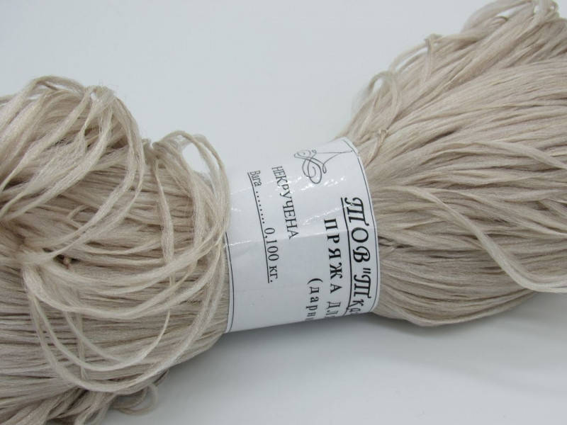 Пряжа Дарничанка некручена-тілесний 
Пряжа Дарничанка некручена-тілесний