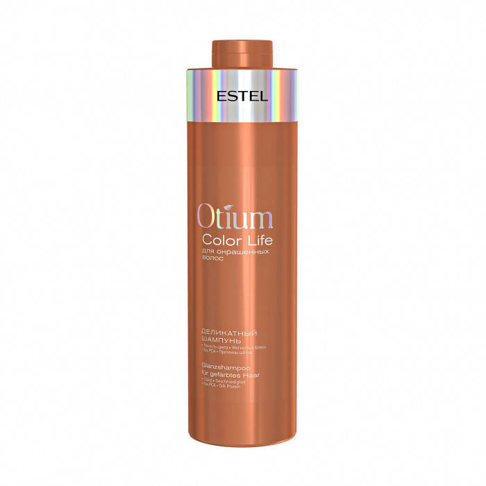 Шампунь деликатный для окрашенных волос Estel Otium Color Life Shampoo 1000 мл (18812Qu)
Шампунь деликатный для окрашенных волос Estel Otium Color Life Shampoo 1000 мл (18812Qu)