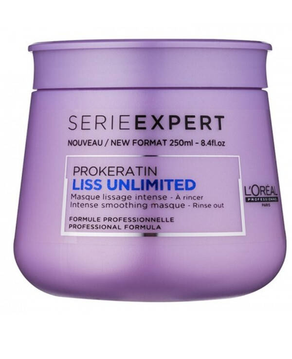 Разглаживающая маска для сухих и непослушных волос L'Oreal Professionnel Liss Unlimited 250 мл
Разглаживающая маска для сухих и непослушных волос L'Oreal Professionnel Liss Unlimited 250 мл