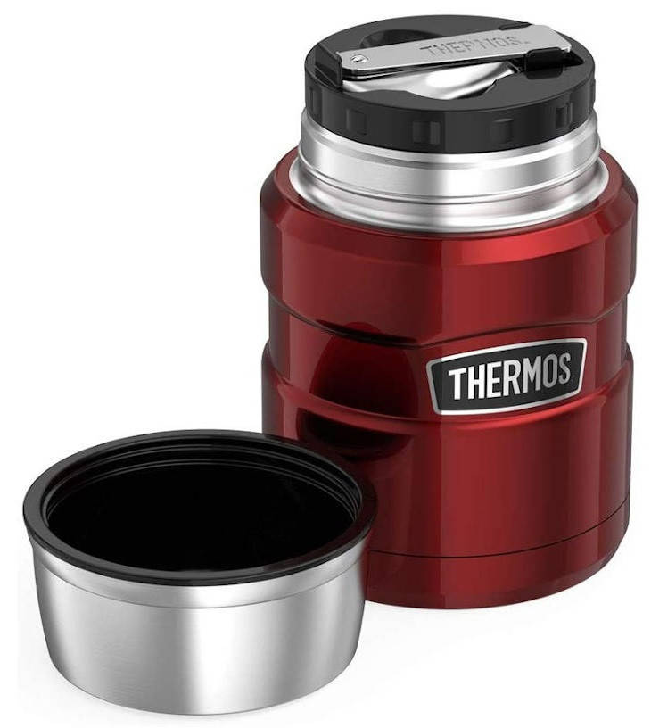 Термос для Еды (Пищевой) с ложкой 0,47 литров Thermos "King Food Flask" (173021) Нержавеющая сталь, Красный
Термос для Еды (Пищевой) с ложкой 0,47 литров Thermos "King Food Flask" (173021) Нержавеющая сталь, Красный