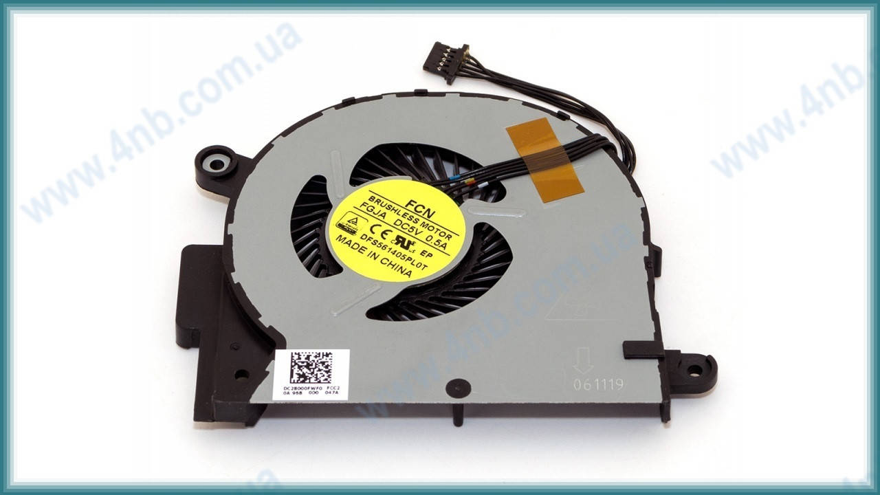 Вентилятор для ноутбука LENOVO IdeaPad Z41-70 Z51-70 500-14ISK 500-15ISK 500-15ACZ 5V 0.5A 5pin
Вентилятор для ноутбука LENOVO IdeaPad Z41-70 Z51-70 500-14ISK 500-15ISK 500-15ACZ 5V 0.5A 5pin