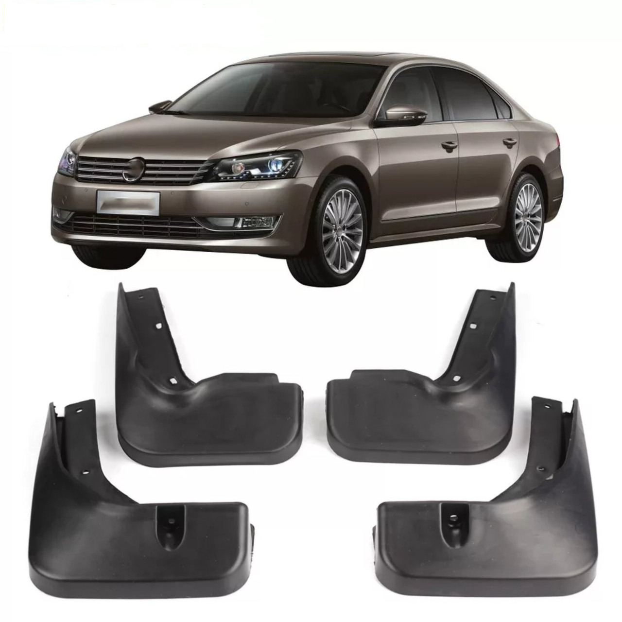 Брызговики для Volkswagen Passat B7, B8 USA Американская версия 2011-2019, к-кт (4 шт.)
Брызговики для Volkswagen Passat B7, B8 USA Американская версия 2011-2019, к-кт (4 шт.)