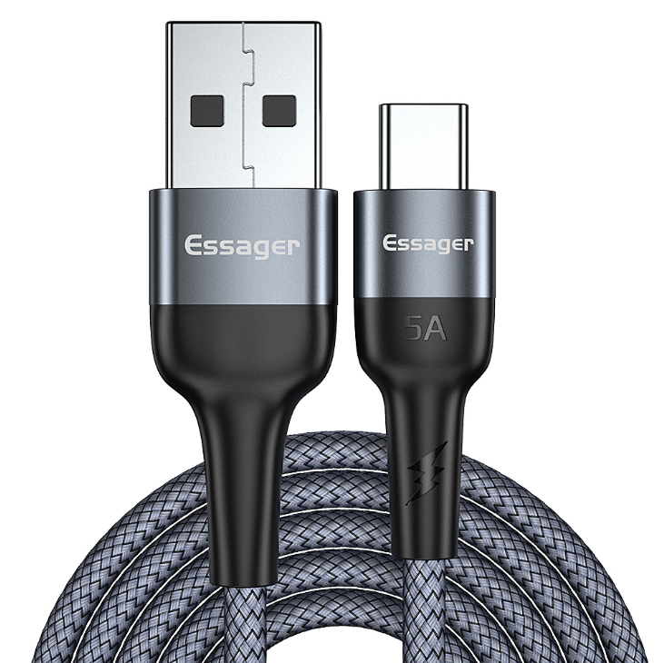 Кабель для быстрой зарядки телефона смартфона 5А QC3.0 USB - Type-C 1м Зарядный провод шнур ЮСБ на Тайп С CC54, Темно-серый
Кабель для быстрой зарядки телефона смартфона 5А QC3.0 USB - Type-C 1м Зарядный провод шнур ЮСБ на Тайп С CC54, Темно-серый