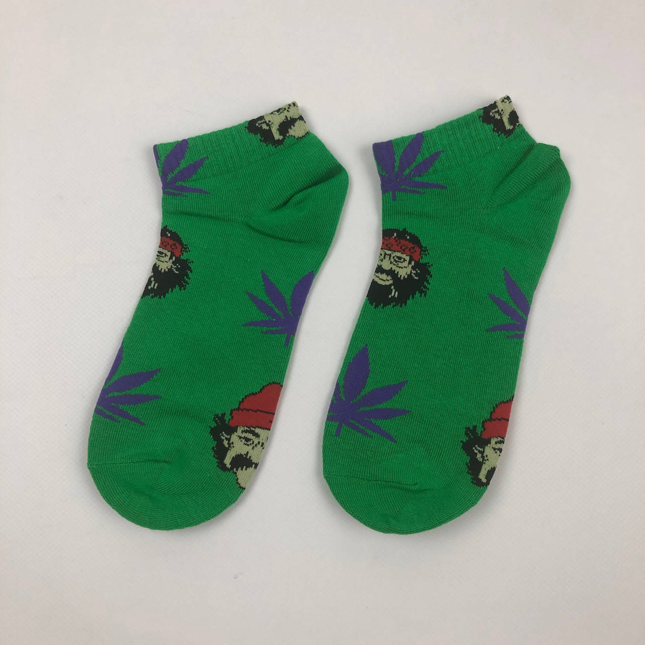 Носки Низкие Женские Мужские City-A HUF Cheech Chong Зеленые с Фиолетовым листом 37-41
Носки Низкие Женские Мужские City-A HUF Cheech Chong Зеленые с Фиолетовым листом 37-41