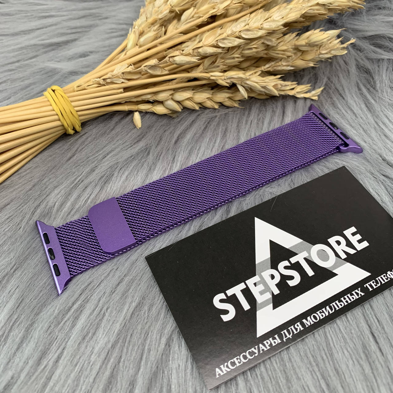 Ремешок миланская петля milanese loop для Apple watch 42 44 45 мм series 2 3 4 5 6 7 SE браслет мета 10. Lavender
Ремешок миланская петля milanese loop для Apple watch 42 44 45 мм series 2 3 4 5 6 7 SE браслет мета 10. Lavender