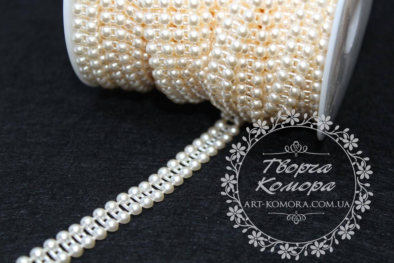 Жемчужина на нитке двойная, молочная
Жемчужина на нитке двойная, молочная