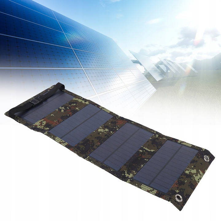 Сонячна панель туристична Зарядка Батарея Панель Powerneed 10Вт 1.2А USB Solar Charger
Сонячна панель туристична Зарядка Батарея Панель Powerneed 10Вт 1.2А USB Solar Charger