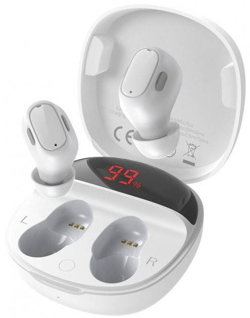 Бездротові навушники Bluetooth BASEUS Encok True Wireless Earphones WM01 Plus White (NGWM01P-02), Белый
Бездротові навушники Bluetooth BASEUS Encok True Wireless Earphones WM01 Plus White (NGWM01P-02), Белый