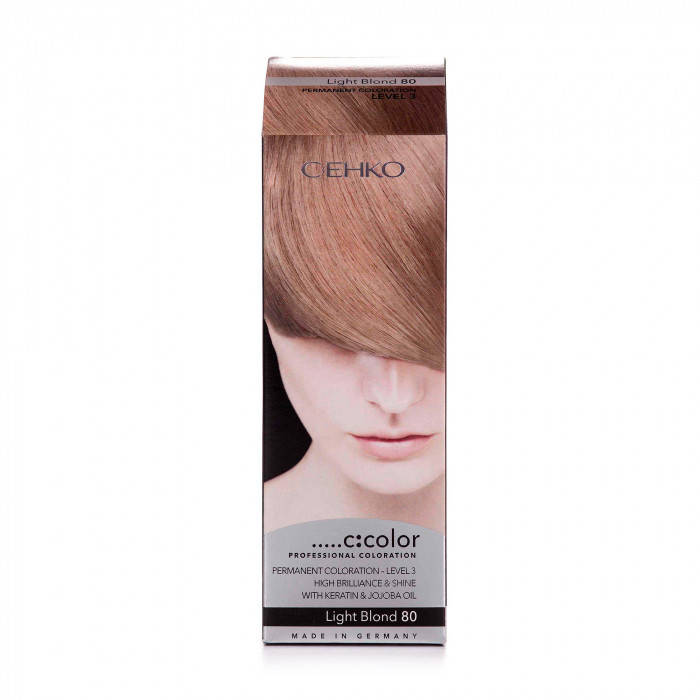 Стойкая крем-краска для волос C:EHKO C:COLOR Professional Coloration тон 80 Светлый русый
Стойкая крем-краска для волос C:EHKO C:COLOR Professional Coloration тон 80 Светлый русый